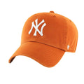 Orange - Front - New York Yankees - Baseball-Mütze