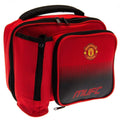 Rot-Schwarz - Front - Manchester United FC Fußball Fade Design Lunch Tasche