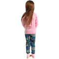 Pink-Blau-Braun - Back - LazyOne Kinder Pasture Bedtime Langarm Pyjama Set
