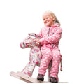 Pink - Back - Supreme Products - "Dotty" Jumpsuit für Kinder