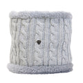 Grau - Side - Healthy Pet - "Morzine" Mütze und Schal Set für Kinder