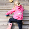 Pink - Lifestyle - British Country Collection - "Dancing Unicorn" Kapuzenpullover für Kinder