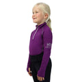 Amethyst-Lila - Front - Hy Sport Active - T-Shirt für Kinder - Reiten
