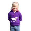 Violett-Fuchsie - Front - British Country Collection - "Champion Pony" Fleece-Oberteil für Kinder