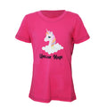Pink - Front - Little Rider - "Unicorn Magic" T-Shirt für Mädchen
