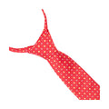 Rot-Gold - Back - Supreme Products - Turnier-Krawatte für Herren-Damen Unisex
