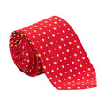 Rot-Gold - Side - Supreme Products - Turnier-Krawatte für Herren-Damen Unisex
