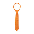 Orange-Gold - Front - Supreme Products - Turnier-Krawatte für Herren-Damen Unisex