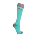 Wasserblau-Grau - Side - HyFASHION - Socken für Kinder (3er-Pack)