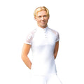 Weiß - Front - Hy - "Lyvia" Bluse für Springreiten für Damen