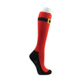 Rot-Weiß-Gold - Lifestyle - HyFASHION - Socken für Damen - weihnachtliches Design(3er-Pack)