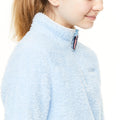 Blau - Lifestyle - Craghoppers - "Angda" Fleece-Oberteil, mit halbem Reißverschluss für Mädchen