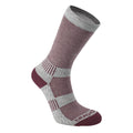 Grau meliert-Beere - Front - Craghoppers - Socken Temperaturkontrolle für Damen