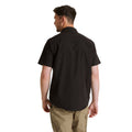 Schwarz - Side - Craghoppers - "Expert Kiwi" Hemd für Herren kurzärmlig