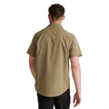 Steingrau - Side - Craghoppers - "Expert Kiwi" Hemd für Herren kurzärmlig