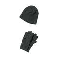 Schwarzer Pfeffer - Side - Craghoppers - Hut- und Handschuh-Set für Herren-Damen Unisex