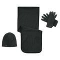 Schwarzer Pfeffer - Front - Craghoppers - Hut- und Handschuh-Set für Herren-Damen Unisex