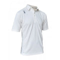Weiß - Front - Kookaburra - "Pro Player" Cricket Shirt für Herren-Damen Unisex