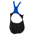Schwarz-Blau - Back - Speedo - Badeanzug Spritzschutz  für Mädchen - Kostüm