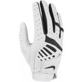 Weiß-Schwarz - Front - Nike - Damen Rechtshänder Golf-Handschuh "Dura Feel IX" - Kunstleder