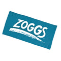 Blau-Weiß - Side - Zoggs - Handtuch, Logo, Schwimmen