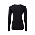 Schwarz - Back - Ronhill - "Core" T-Shirt für Damen  Langärmlig