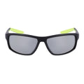Schwarz-Silber - Front - Nike - Sonnenbrille "Rabid 22"