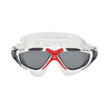 Weiß-Grau-Rot - Front - Aquasphere - "Vista" Schwimmbrille für Herren-Damen Unisex