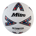 Weiß - Front - Mitre - "Ultimatch One" Fußball 2024
