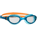 Blau-Orange-Transparent - Back - Zoggs - "Phantom 2.0" Schwimmbrille für Kinder