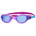 Violett-Aquablau-Pastell - Front - Zoggs - "Phantom 2.0" Schwimmbrille für Kinder
