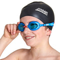 Blau-Rot - Back - Zoggs - "Ripper" Getönt Schwimmbrille für Kinder