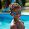 Blau-Rot - Pack Shot - Zoggs - "Ripper" Getönt Schwimmbrille für Kinder