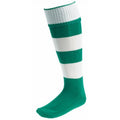 Weiß-Smaragdgrün - Front - Carta Sport - "Euro" Socken für Herren