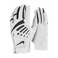 Weiß-Schwarz - Back - Nike - 2020 - Linkshänder Golf-Handschuh "Dura Feel IX", Leder