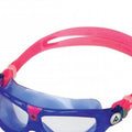 Blau-Pink - Side - Aquasphere - "Seal 2" Transparent Schwimmbrille für Kinder