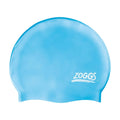 Hellblau - Front - Zoggs - Schwimmkappe für Damen