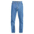 Schwarz - Front - Duke Herren Rockford Komfort Fit Jeans