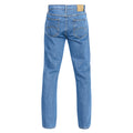 Schwarz - Back - Duke Herren Rockford Komfort Fit Jeans