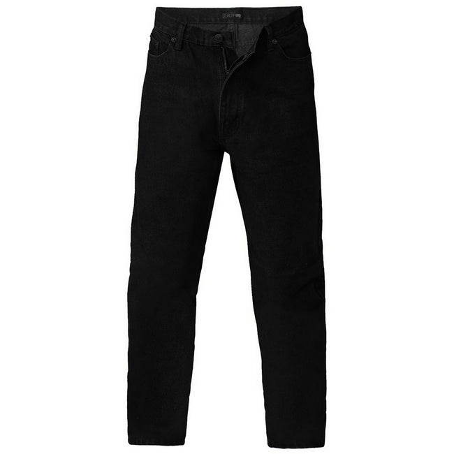 Steinfarben - Front - Duke Herren Rockford Komfort Fit Jeans