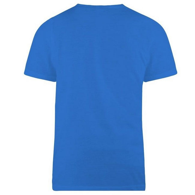 Blau - Side - Duke Herren T-Shirt Flyers-2 mit Rundhalsausschnitt
