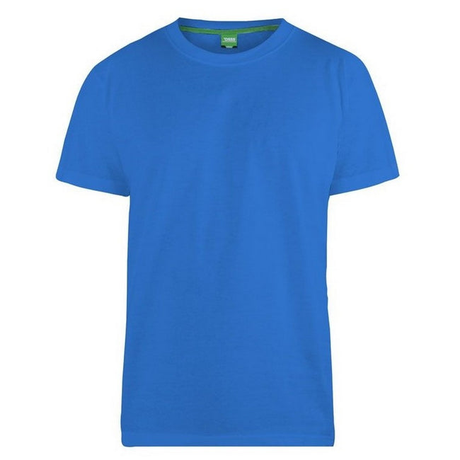 Blau - Front - Duke Herren T-Shirt Flyers-2 mit Rundhalsausschnitt