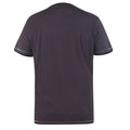 Schwarz - Back - Duke - "Longham-D555" T-Shirt für Herren