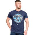 Marineblau - Side - Duke - "Winterton D555" T-Shirt für Herren
