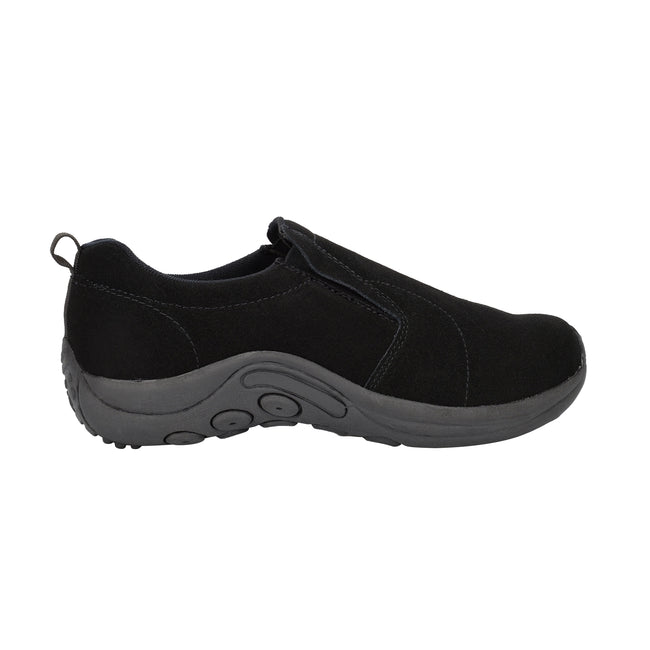 Schwarz - Front - PDQ Unisex Ryno Sneakers - Schuhe, Wildleder