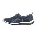 Marineblau - Side - Boulevard Damen Freizeitschuhe - Sneakers - Schuhe mit Reißverschluss