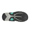 Grau-Jade - Side - PDQ Damen Sport Sandalen mit Toggel und Klettverschluss