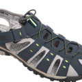 Marineblau-Limette - Lifestyle - PDQ Herren Sandale - Trekking-Sandale