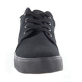 Schwarz - Side - Dek Jungen Leinen Deck Schuhe
