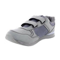 Grau - Side - Dek Drive Herren Gras-Bowl-Schuhe mit Klettverschluss, im Sneaker-Stil
